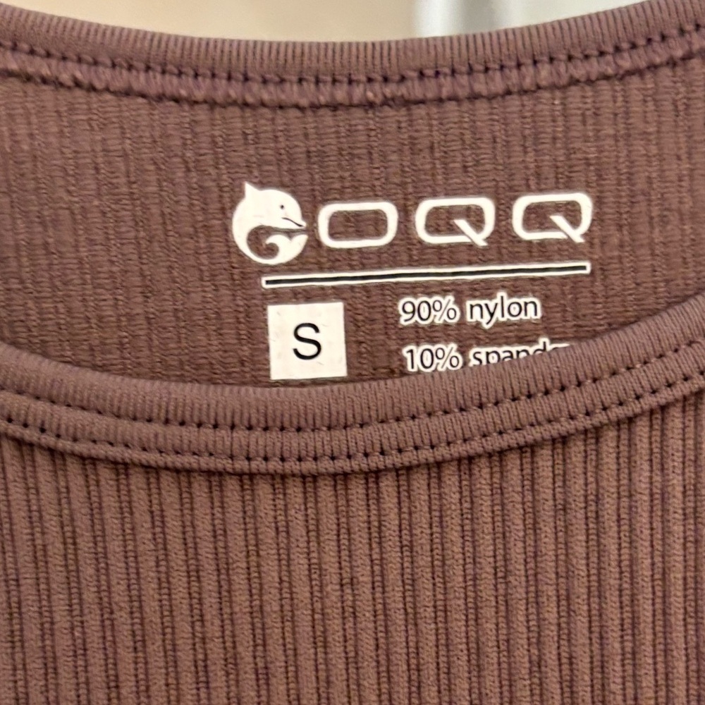 Cozy Brown Ribbed Bodysuit - Picture 2 of 4